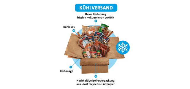 Kühlversand bei Golly's