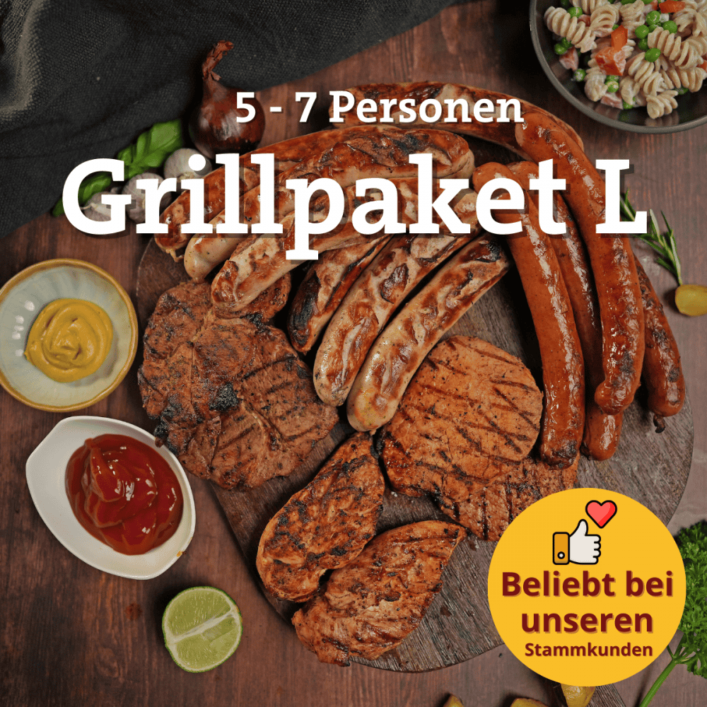 Herzhaftes Grillpaket L (für 5 - 7 Personen) - golly's