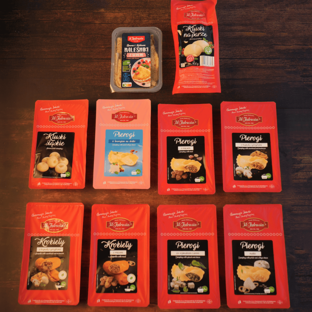Polnisches Pierogi-Kroketten-Hefeklöße-Pfannkuchen Paket XL - golly's