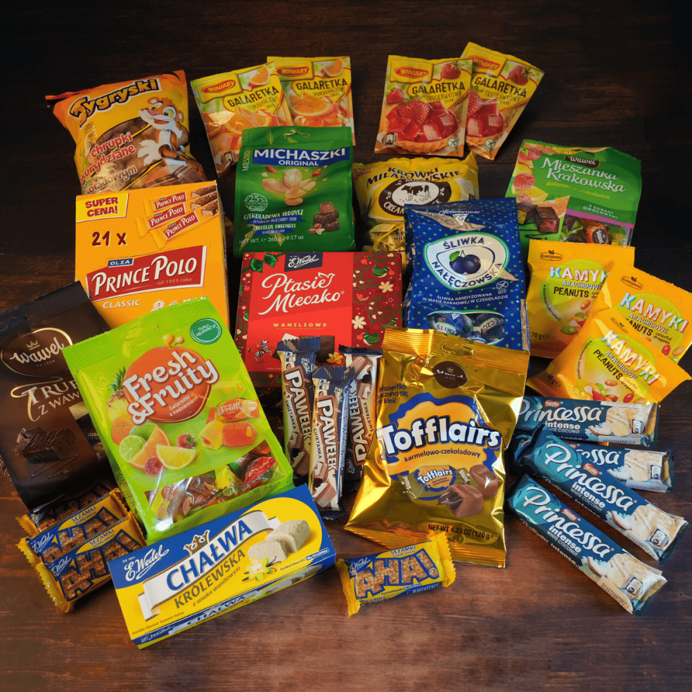 Polnisches Süßigkeiten-Paket L - golly's