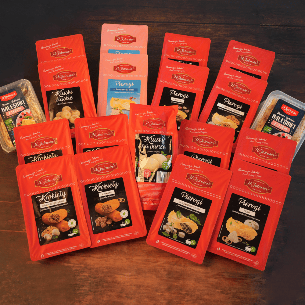 Polnisches Pierogi-Kroketten-Hefeklöße-Pfannkuchen Paket XXL - golly's