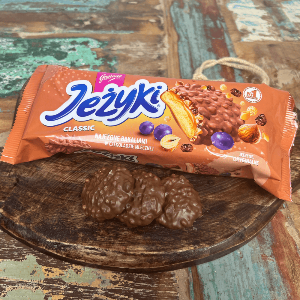 Jezyki Classic 140g // Gebäck mit Karamell in Schokolade - Goplana