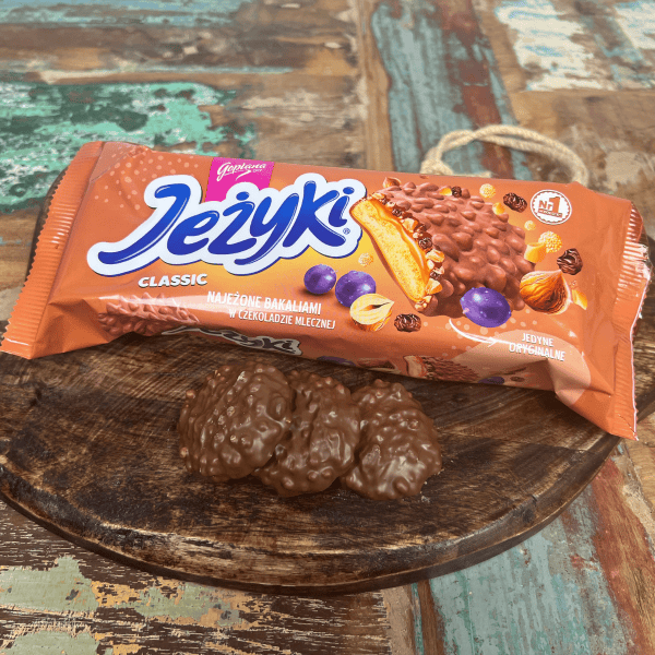 Jezyki Classic 140g // Gebäck mit Karamell in Schokolade - Goplana