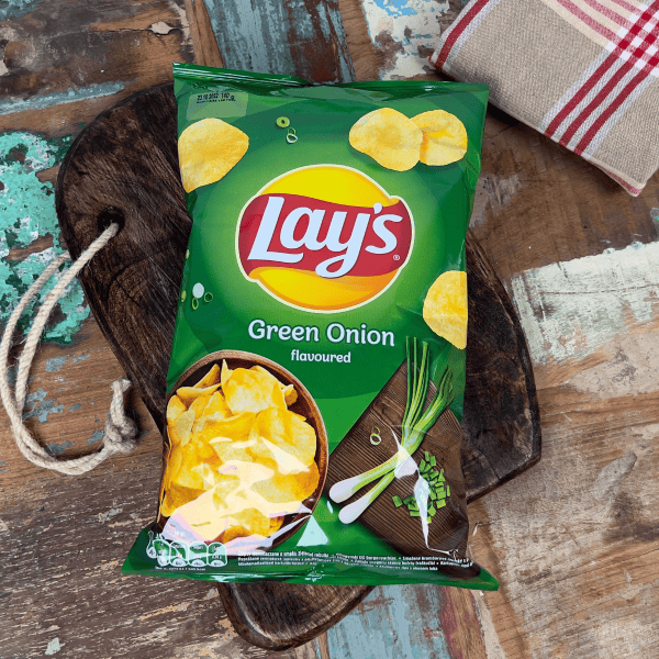 Lay's Chips Green Onion 140g // Zielona Cebulka