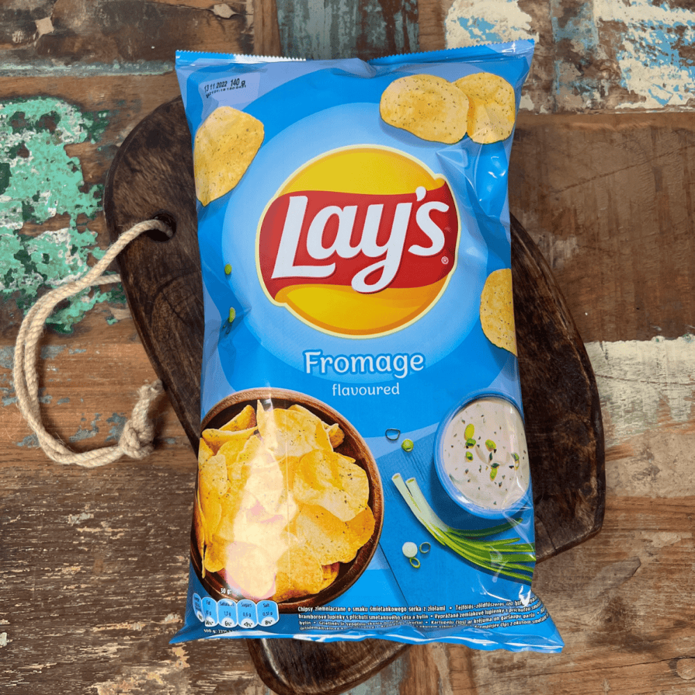 Lay's Chips Fromage Frischkäse 140g // Ser świeży
