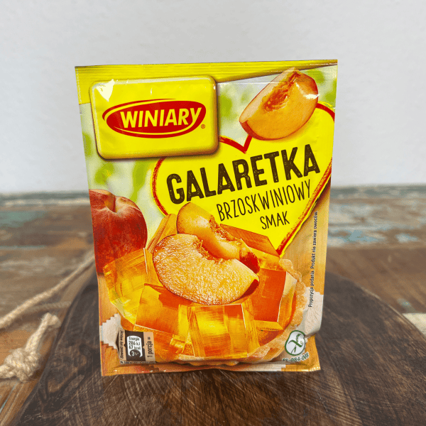 Galaretka brzoskwiniowa (Götterspeise Pfirsich) 71g – Winiary