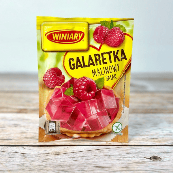 Galaretka Malinowa (Götterspeise Himbeere) 71g – Winiary