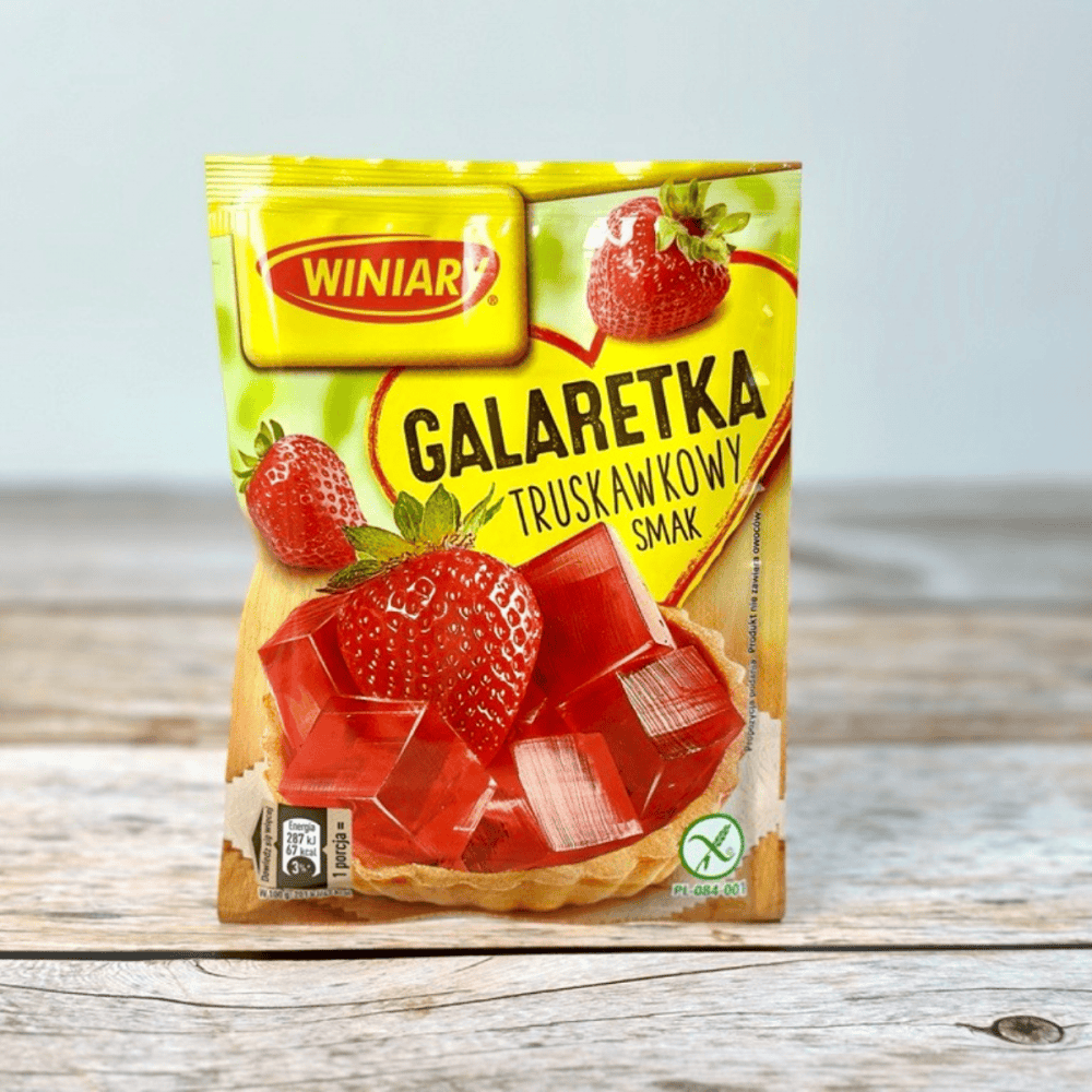 Galaretka truskawkowa (Götterspeise Erdbeere) 71g – Winiary