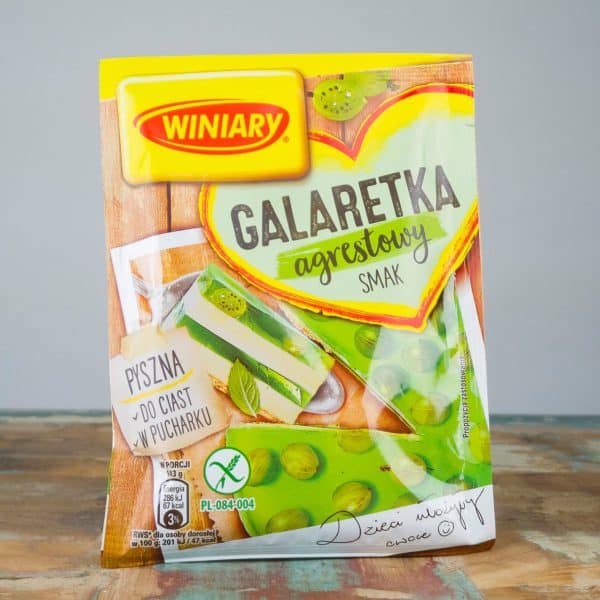 Galaretka agrestowa (Götterspeise Stachelbeere) 71g – Winiary