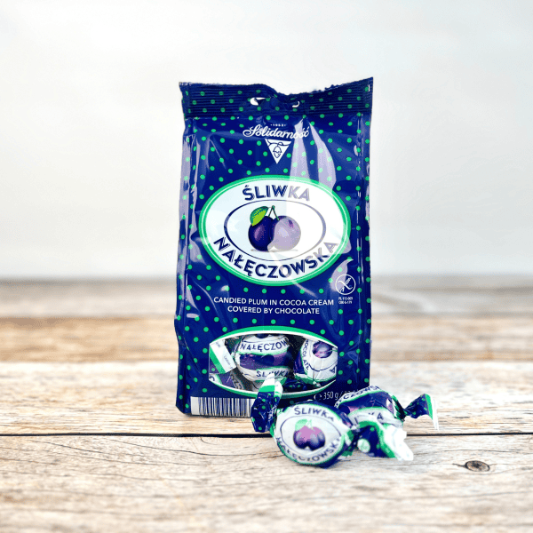 Pflaumen in Schokolade (Sliwka Nałęczowska) 350g – Solidarność