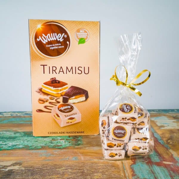Tiramisu Pralinen von Wawel - handverpackt