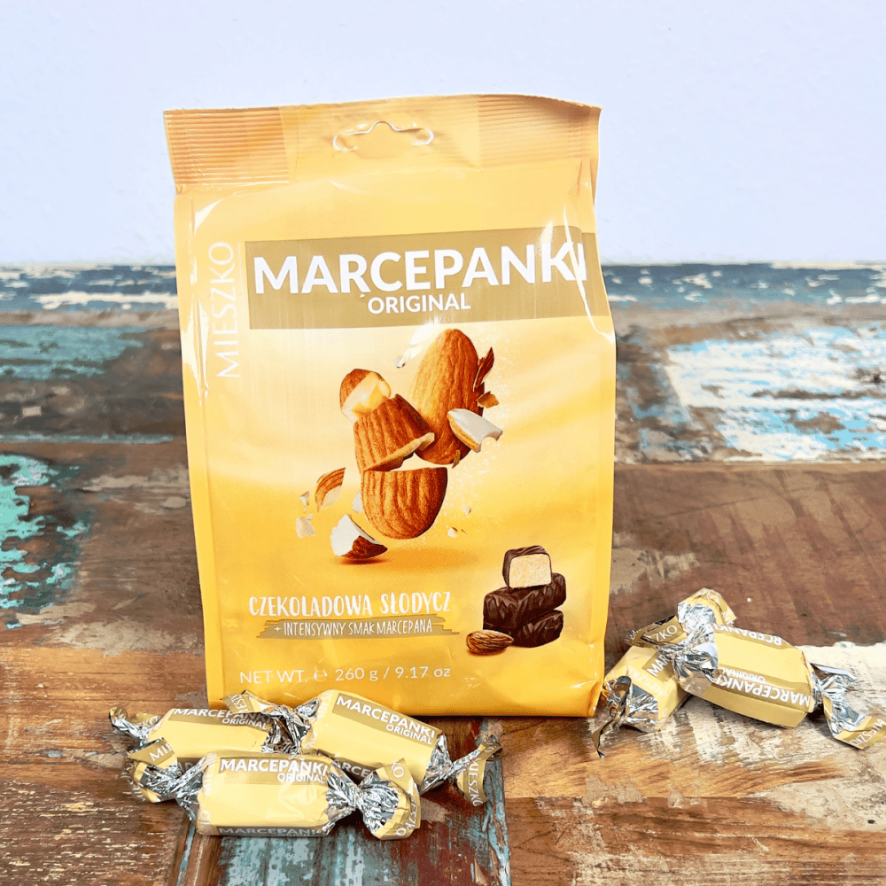 Marcepanki - Polnische Marzipan-Schoko-Pralinen 260g - Mieszko