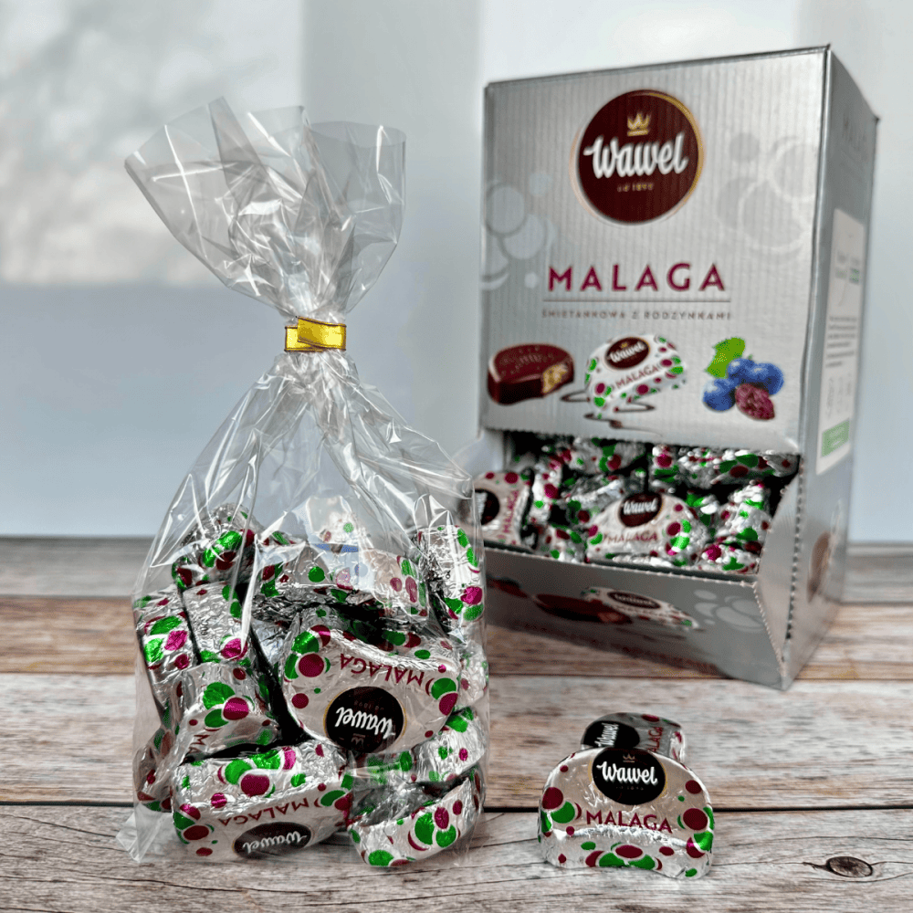 Malaga Pralinen von Wawel - handverpackt