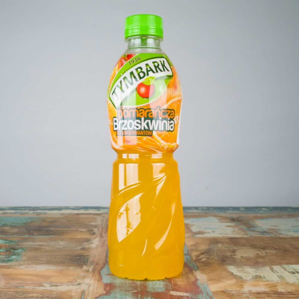 Tymbark Orange - Pfirsich Fruchtgetränk 500ml