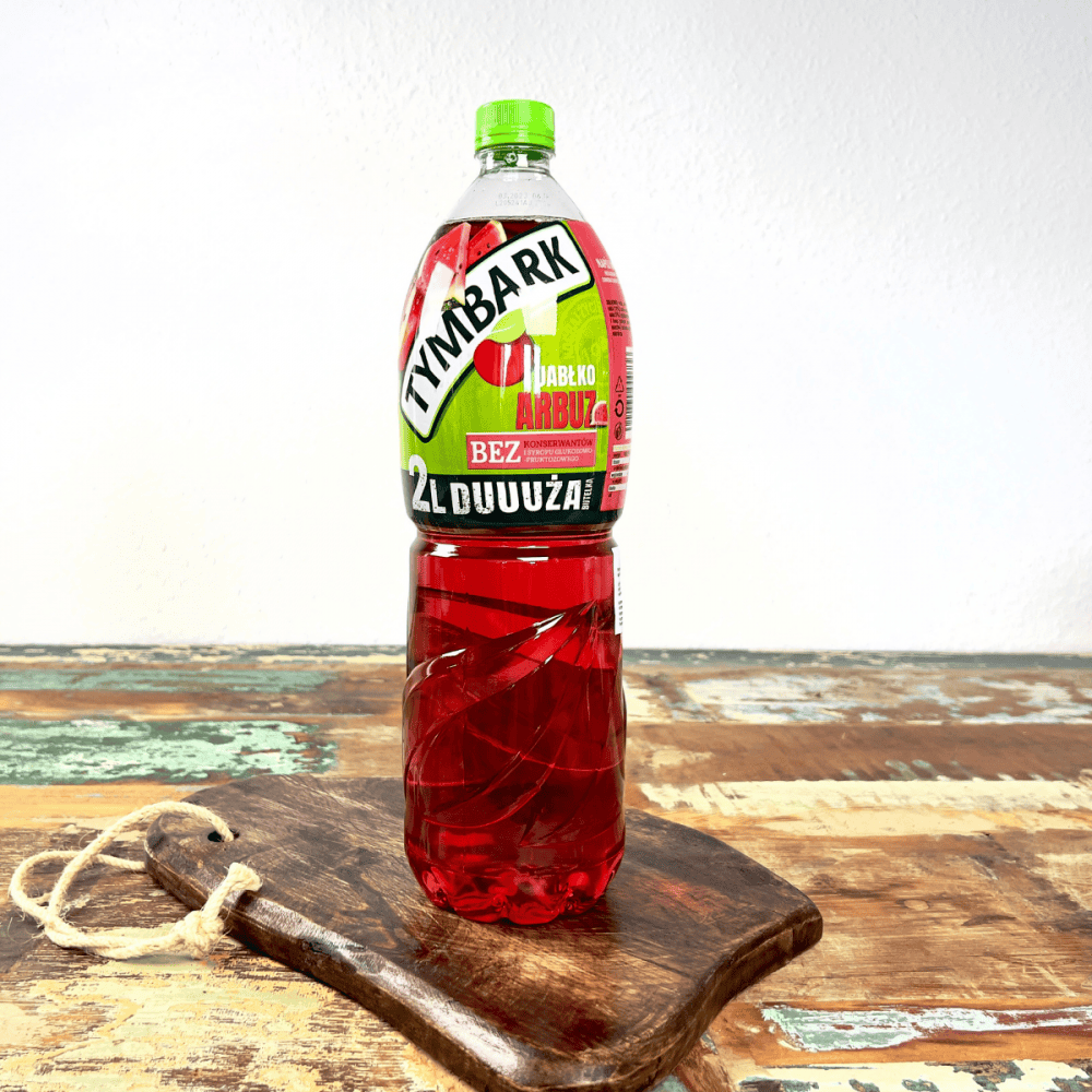 Tymbark Apfel Wassermelone Fruchtgetränk 2 Liter // Jablo Arbuz