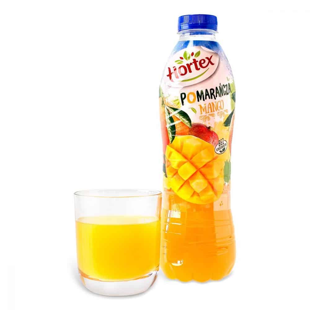 Hortex Pomarancza-Mango (Orange-Mango) Fruchtgetränk 1l