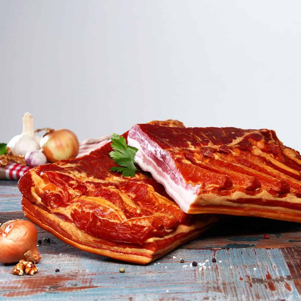 Durchwachsener Speck