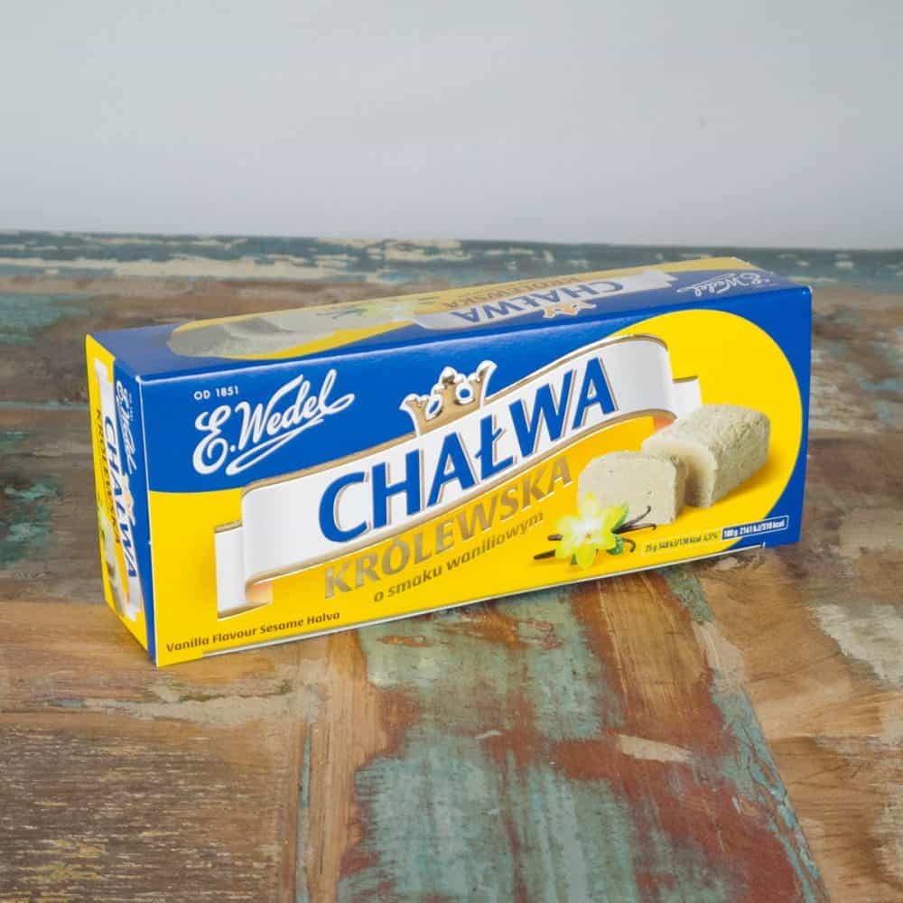 Chalwa Krolewska Vanillegeschmack 250g – E. Wedel