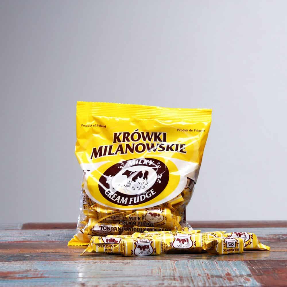 Krówki Milanówek Mleczne (Karamellbonbons) 300g