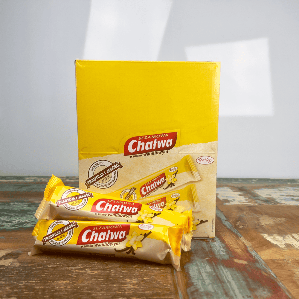 Chalwa Waniliowa (Vanille) Packung 1,2kg (12x100g) – Unitop