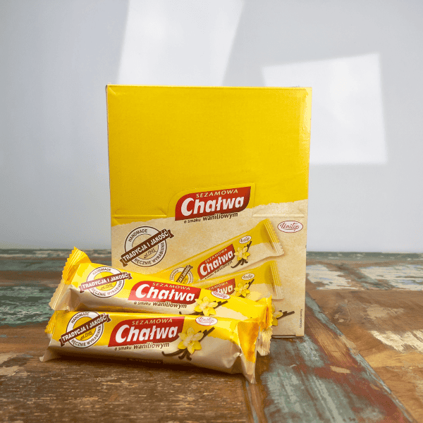 Chalwa Waniliowa (Vanille) Packung 1,2kg (12x100g) – Unitop