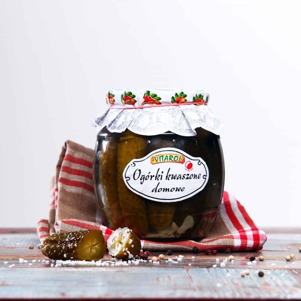 Polnische Salzgurken // Ogorki kwaszone domowe 750g - Vitarol