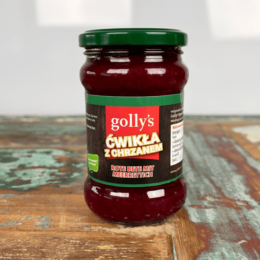Cwikla z chrzanem // Rote Bete mit Meerrettich 300g - golly's