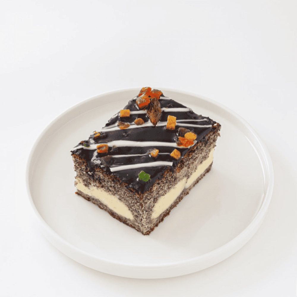 Makowka 500g – Polnischer Mohnkuchen mit Schokolade & Käsefüllung