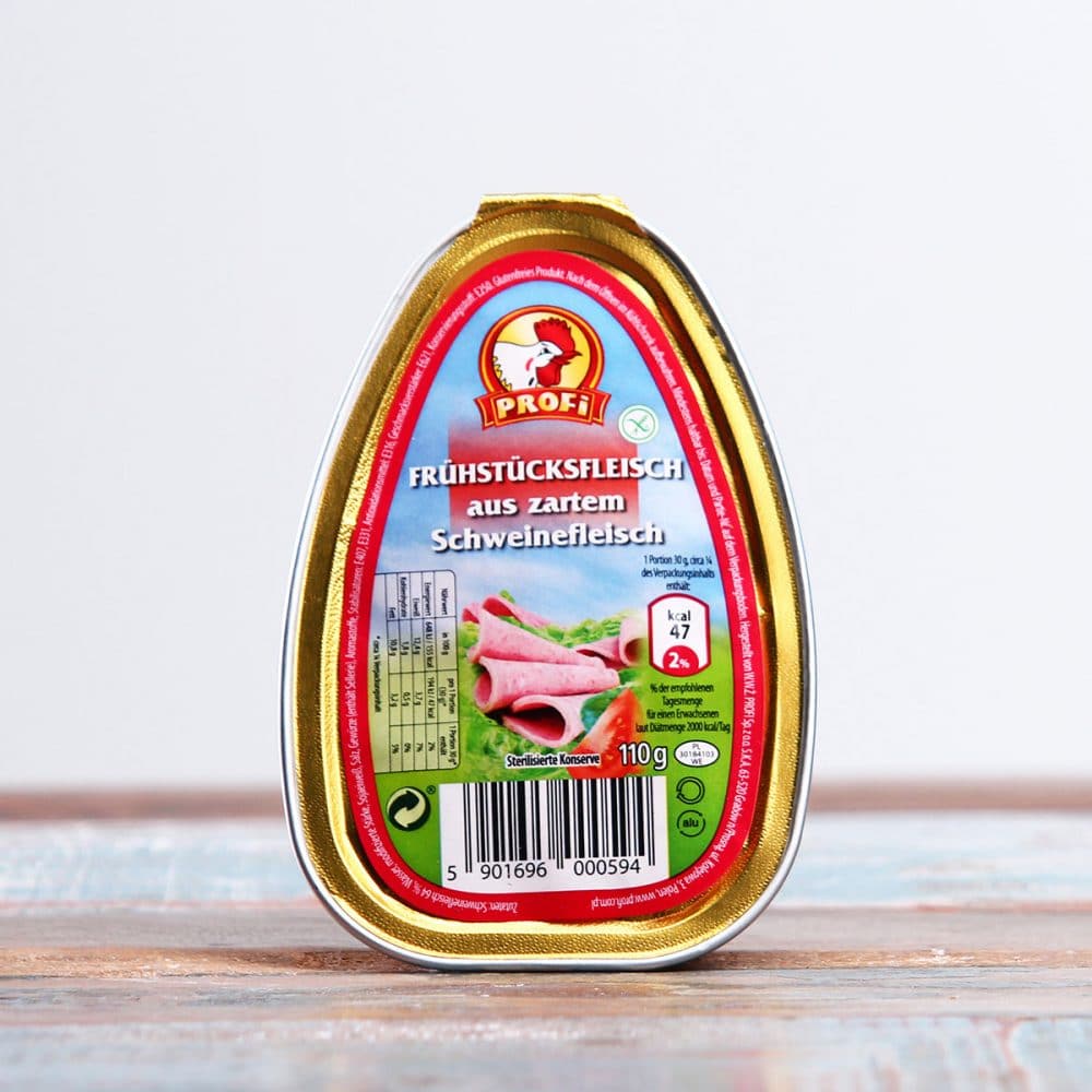 Frühstücksfleisch 110g – Profi (Konserve)