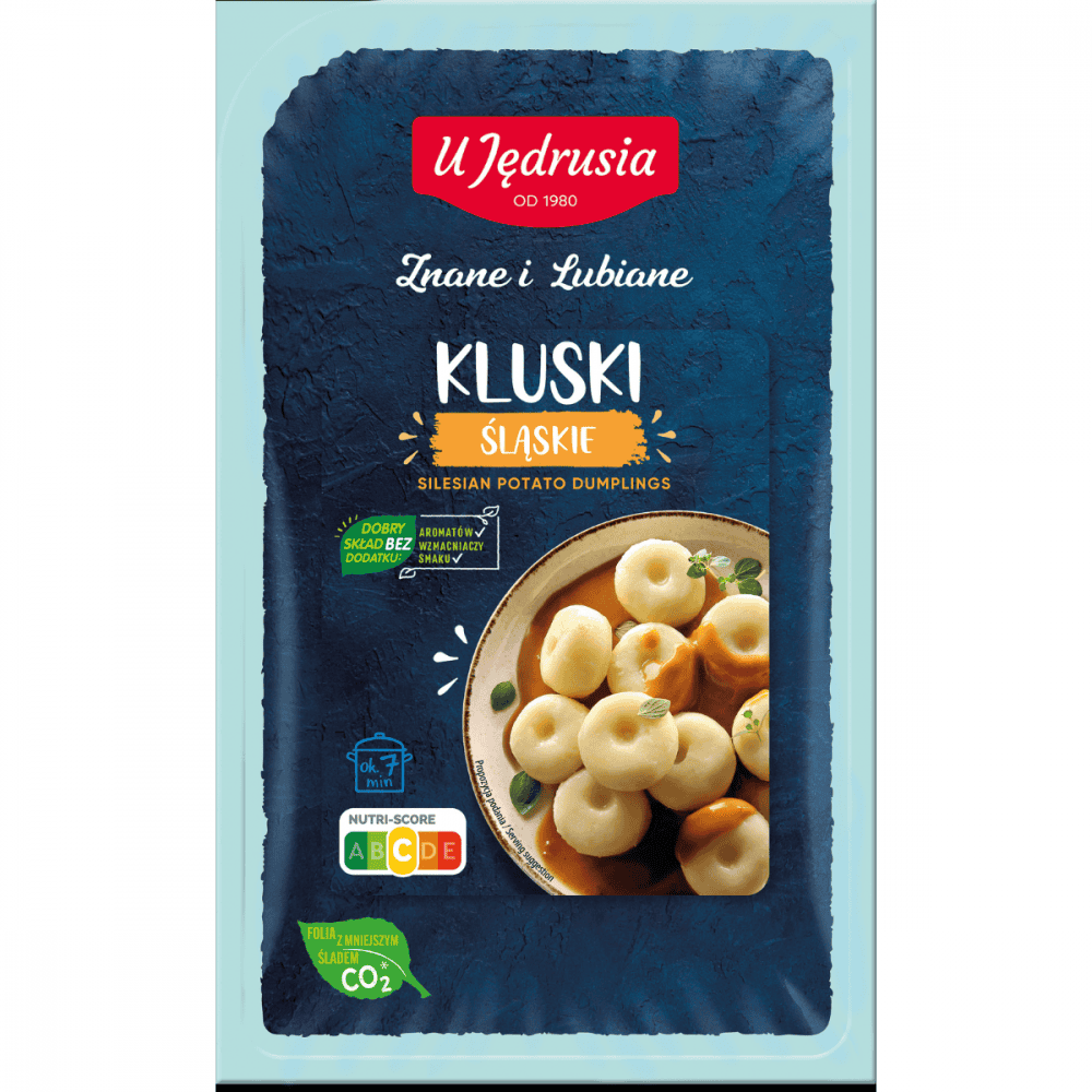Schlesische Kartoffelklöße // Kluski slaskie