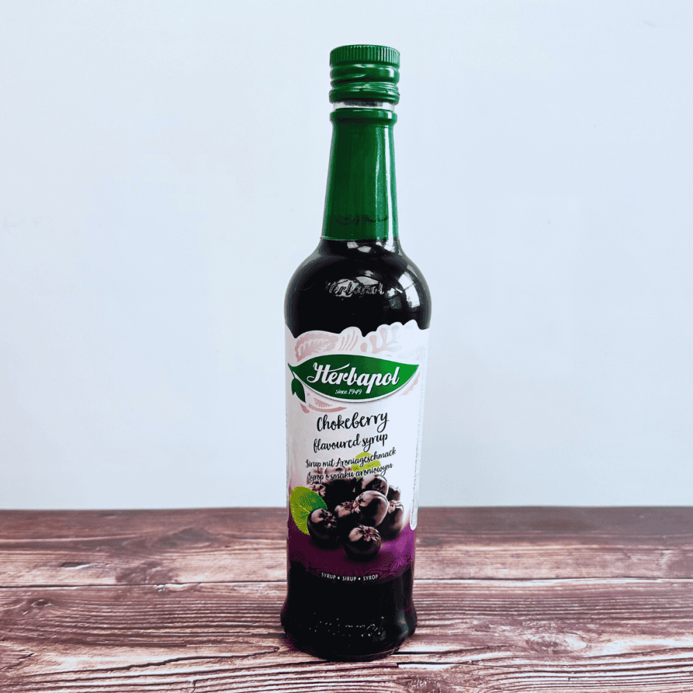 Apfelbeerensirup Syrop Aronia 420ml – Herbapol