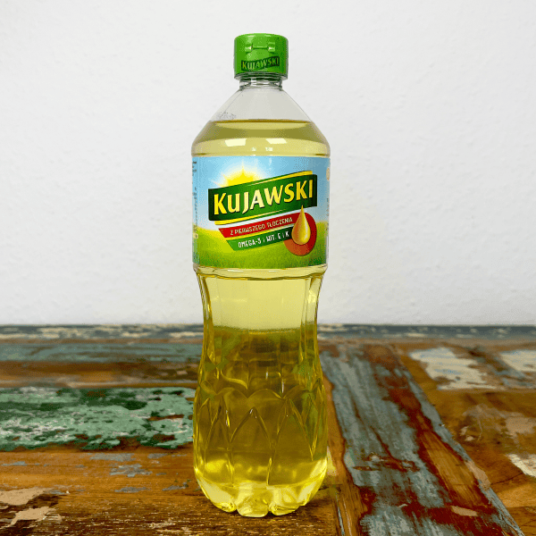 Rapsöl 1 Liter (100 % natives Rapskernöl) - Olej rzepakowy - Kujawski