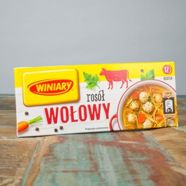 Rosol wolowy (Rinderbrühe) 12x10g=120g – Winiary