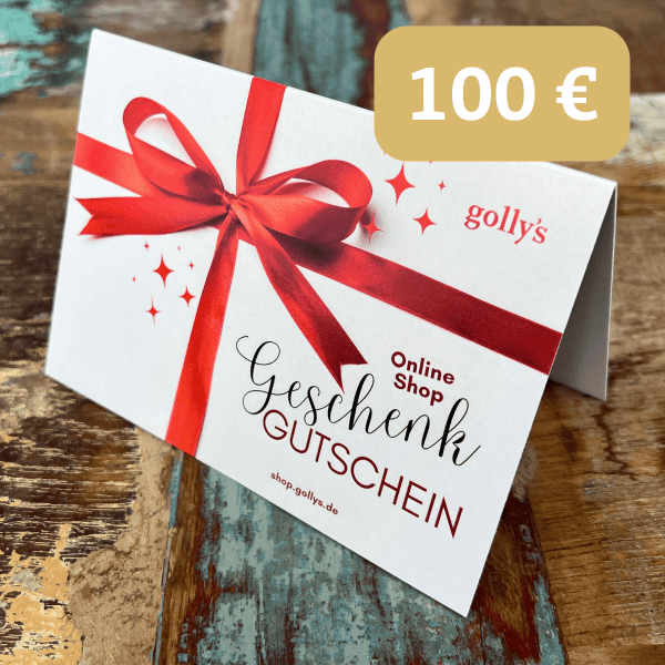100 Euro golly's Gutschein-Karte (nur im Onlineshop einlösbar)