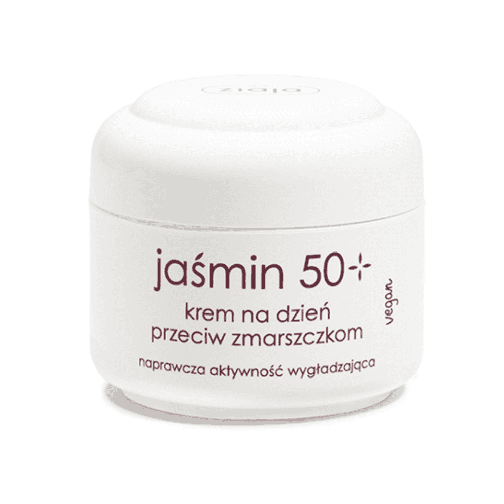 Ziaja Jasmin Anti-Falten Tagescreme 50+ mit LSF6 – 50 ml
