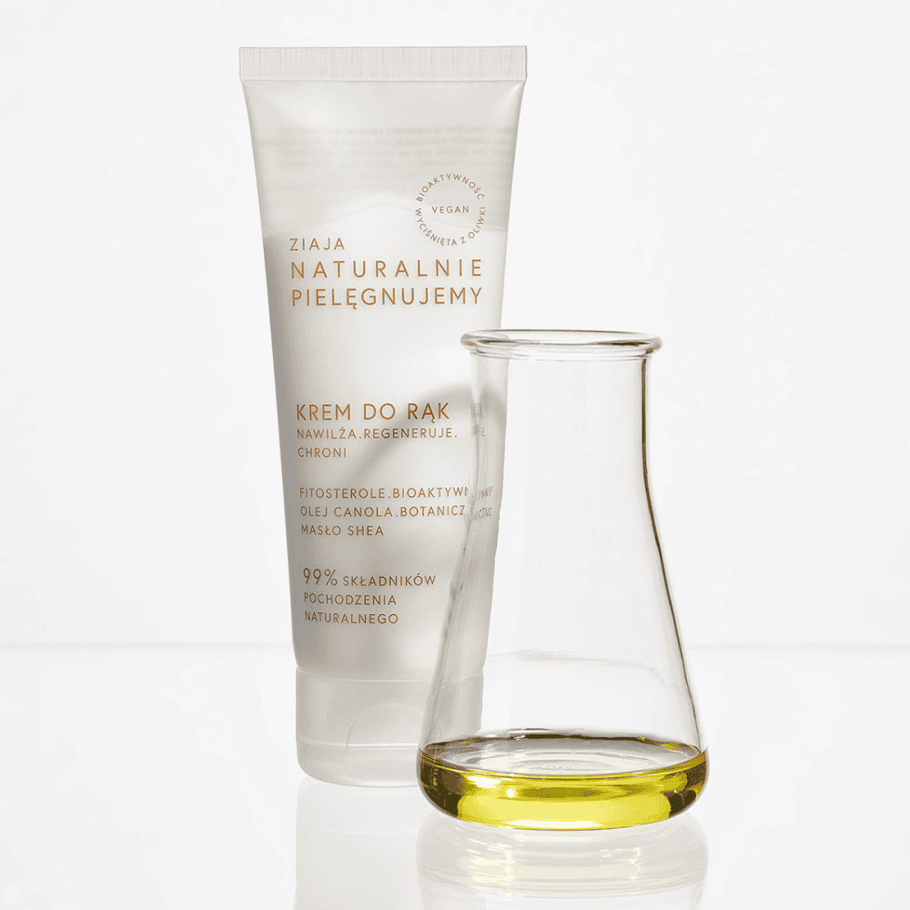Ziaja Naturalnie Natürlich Pflegend Handcreme – Intensive Pflege für trockene Hände – 75 ml