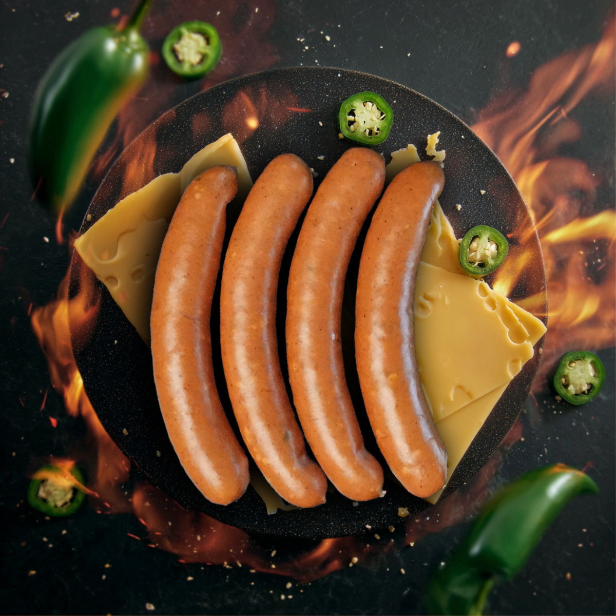 Chili Cheese Krakauer – 3 Stück (ca. 200 g) – Bild 3