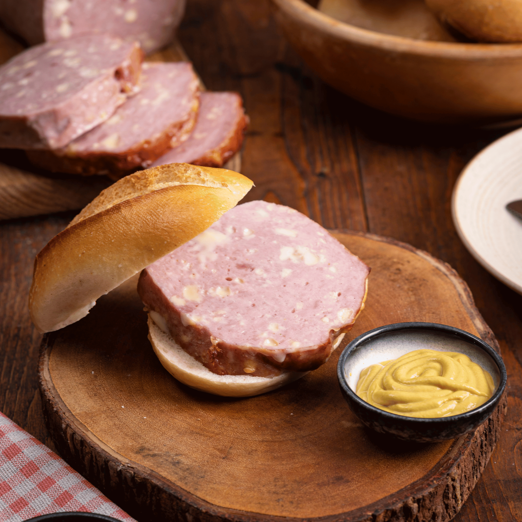 Fleischkäse Cheese / mit Käse – 2 kg – Bild 2